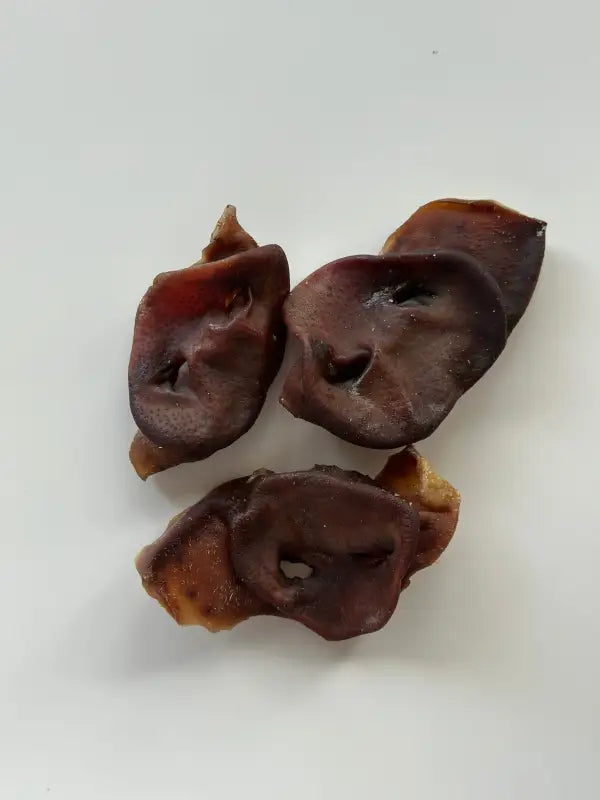 thumbnail image 2 of Pig Snout Dog Chews (25 Count) – All-Natural Pork Treats For All Life Stages By 123 Treats 2 of 6